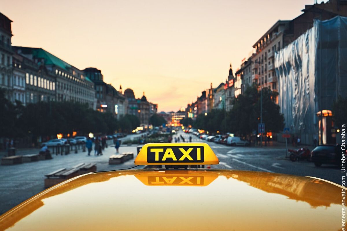 Entwicklung der Kosten im Taxi pro Kilometer der letzten 20 Jahre